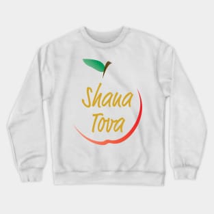 Rosh Hashanah Greeting SHANA TOVA Crewneck Sweatshirt